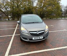 VAUXHALL MERIVA 1.4I TURBO EXCLUSIV EURO 6 5DR