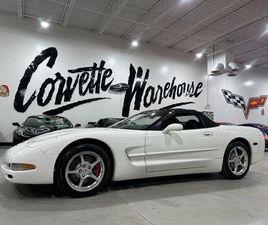 CORVETTE C5 CABRIOLET 2001 CHEVROLET CORVETTE CONV 1SC, G92, AUTO, POLISHED, SPORTS, ONLY 71K!