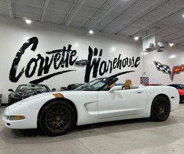 CORVETTE C5 CABRIOLET 2004 CHEVROLET CORVETTE CONV 1SB, HUD, SPORTS, AUTO, BORLA, $8K XTRAS!