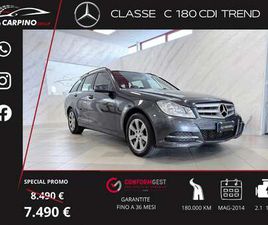 CLASSE C - W204 2011 SW SW CDI (BE) TREND