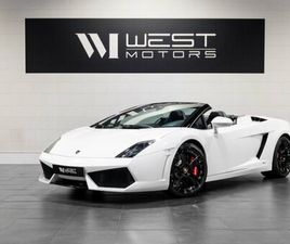 LAMBORGHINI GALLARDO SPYDER LP560-4 IMMAT FRANCE LIFT SIÈGES CHAUFFANTS 953E-MOIS