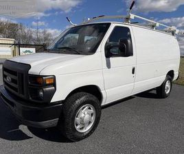 FORD CARGO 2012 FORD E-350 CARGO VAN, 5.4L, LADDER RACK, BINS, 216K MILES