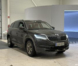 SKODA KODIAQ 2,0 TDI 150 4X4 STYLE DSG AUTOM. ** JUURI TULLUT / 7-PAIKKAINEN / SUOMI-AUTO / WEBASTO / ACC / 360° / KOUKKU / NAVI **