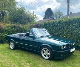BMW E30 CABRIOLET – RESTOMOD – MOTEUR M42 - 160 CH – EXPERTISE RÉCENTE – RESTAURÉE
