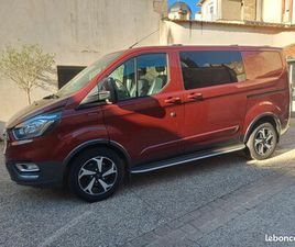 FORD TRANSIT CUSTOM L1H1 2.0 ECOBLUE 170 CV S&S CABINE APPROFONDIE FINITION ACTIVE