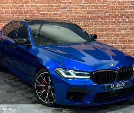 BMW M5 F90 LCI COMPETITION 4.4 625CV XDRIVE - COVERING SAN MARINO BLUE - BOWERS & WILKINS - TOIT OUVRANT - CAMERA 360 - ÉCRANS ARRIÈRE - AFFICHAGE TETE HAUTE - 
