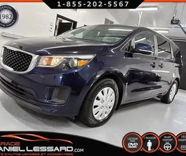 KIA SEDONA LX+ 3.3L 7 PLACES LECTEUR DVD VOLANT CHAUFFANT 2018