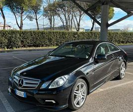 MERCEDES E350 CDI COUPE BLUEEFFICIENCY AVANTGARDE