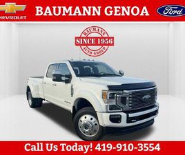 FORD F 450 CREW CAB USED 2021 FORD F-450 PLATINUM