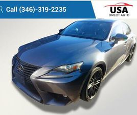 USED 2015 LEXUS IS 250 CRAFTED LINE