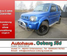 SUZUKI JIMNY CABRIO 4X4 4WD BULLFÄNGER RADIO AHK