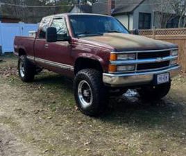 1997 CHEVY K2500 CREWCAB SHORT BED 5SPEED