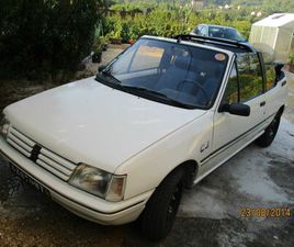 PEUGEOT 205 CABRIOLET VOITURE DE COLLECTION PEUGEOT