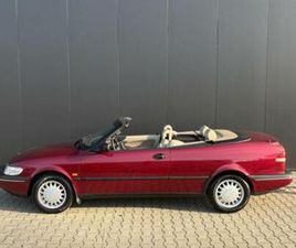 SAAB 900 2.0 I CABRIO 1995 ROOD — SAAB — MARKTPLAATS