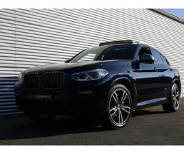 BMW X4 M40I HIGH EXECUTIVE (PANORAMADAK SPORTLEDER/MEMORY NAVI HEADUP ACC KEYLESS CAMERA FULL-LED TREKHAAK 20INCHLMV)