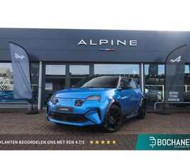ALPINE A290 GT PERFORMANCE 52 KWH | STOELVERWARMING | GTS WIELEN IN HET ZWART | CLIMATRONIC | APPLE CARPLAY & CARPLAY | 220 PK |