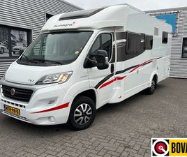 SUNLIGHT T67 FIAT CAPRON EURO 6 AUTOMAAT ENKELE BEDDEN + HEFBED