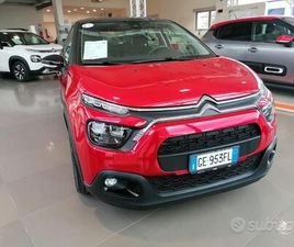 CITROEN C3 PURETECH 83 SHINE - ROSSO ELIXIR