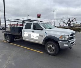 2016 RAM 5500 HD 4X4- 6.7L CUMMINS 6 SPEED MANUAL TRANSMISSION!!