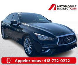 2021 INFINITI Q50 LUXE AWD MAGS CUIR TOIT SIÈGES CHAUFFANTS