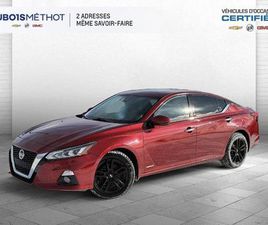 2019 NISSAN ALTIMA AUTOMATIQUE, 2.5L, PLATINUM, SEDAN 4 PORTES !!!