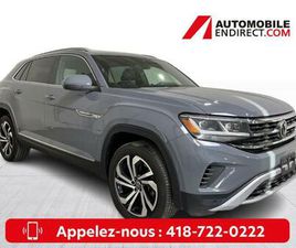 2022 VOLKSWAGEN ATLAS CROSS SPORT HIGHLINE 4MOTION MAGS CUIR TOIT PANO GPS SIÈGES VE