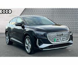 AUDI Q4 SPORTBACK E-TRON 45 AUDI Q4 SPORTBACK E-TRON S LINE 45