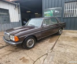 MERCEDES 240 D W123 BOITE 4 HISTORIQUE COMPLET MERCEDES ETAT NEUF