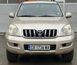 TOYOTA LAND CRUISER TOYOTA LAND CRUISER 3.0 D-4D (5 DR) (173 HP) 120