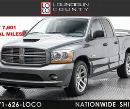DODGE RAM SRT-10 2006 DODGE RAM SRT10 SRT-10 ONLY 7,601 ORIGINAL MILES! SRT-10 VIPER POWER!