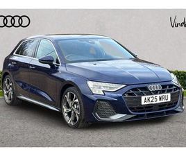 AUDI A3 AUDI A3 35 TFSI S LINE 5DR S TRONIC