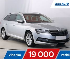 SKODA SUPERB COMBI 2.0 TDI, AUTOMAT, SERV.KNIHA, KOŽA