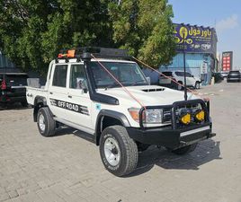 TOYOTA LAND CRUISER PICK UP DOUBLE CABIN-RHD-4.5L-DIESEL-MANUAL-4WD-8 CYLINDERS-5 SEATS-4 DOORS