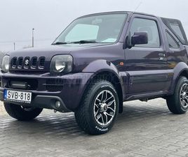 SUZUKI JIMNY 1.3 4WD AC CD 15''AW CABRIO !! TÉLI-NYÁRI GUMI. NYÁRI PONYVA !!
