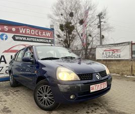 RENAULT SYMBOL RENAULT THALIA 1.4 BENZYNA+LPG//2003//EKONOMICZNY//ZAMIANA WROCLAW FABRYCZNA • OLX.PL