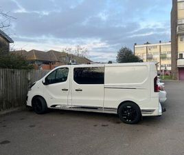 VAUXHALL, VIVARO, PANEL VAN, 2018, MANUAL, 1598 (CC)