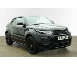2017 LAND ROVER RANGE ROVER EVOQUE 2.0TD4 HSE DYNAMIC LUX (START/STOP) CONVERTIBLE 2D AUTO