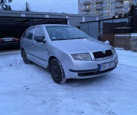 SKODA FABIA 1.4 MPI 2002 NYSA • OLX.PL