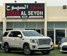 GMC YUKON GMC YUKON DANIEL 2021 GCCFL FULL OPTION ORIGINAL PAINT UNDER WARRANTY