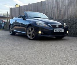 LEXUS IS IS 250 2011 LEXUS IS 250 2.5 SE-I CABRIOLET 2D AUTO