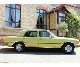MERCEDES 280SE 1975 W116 SCHIEBEDACH ROSTFREI 106TK ERST NOTE2 TO
