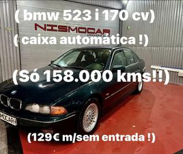 BMW 523 158.000 KMS 129 MÊS SEM ENTRADA CX AUTOMÁTICA OUTUBRO/96