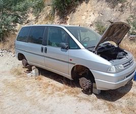 PEUGEOT 806 MONOVOLUME JANEIRO/96