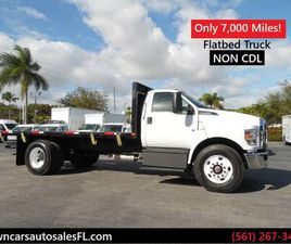 FORD F 750 2024 FORD F750 FLATBED TRUCK WORK TRUCK STAKE FLAT BED TRUCK
