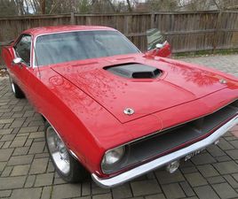1970 PLYMOUTH HEMI 'CUDA 472 HEMI, TREMEC 5-SPD, PS, PB, A/C, COILOVERS