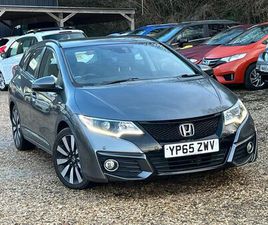 HONDA CIVIC TOURER 2016 HONDA CIVIC 1.8 SE PLUS (HONDA CONNECT) TOURER AUTO