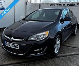 2013 63 VAUXHALL ASTRA 2.0 CDTI ECOFLEX SRI HATCHBACK 5DR DIESEL MANUAL EURO 5 (