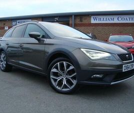 SEAT LEON X-PERIENCE 2014 SEAT LEON 2.0 TDI SE TECHNOLOGY 5DR ESTATE DIESEL MANUAL