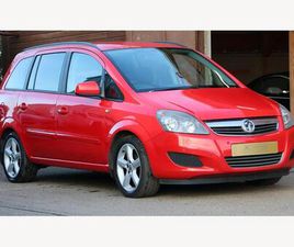VAUXHALL ZAFIRA 1.6 16V EXCLUSIV EURO 5 5DR