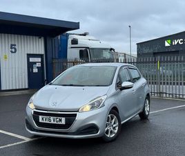 2016 PEUGEOT 208 1.6BLUEHDI ACTIVE 5D